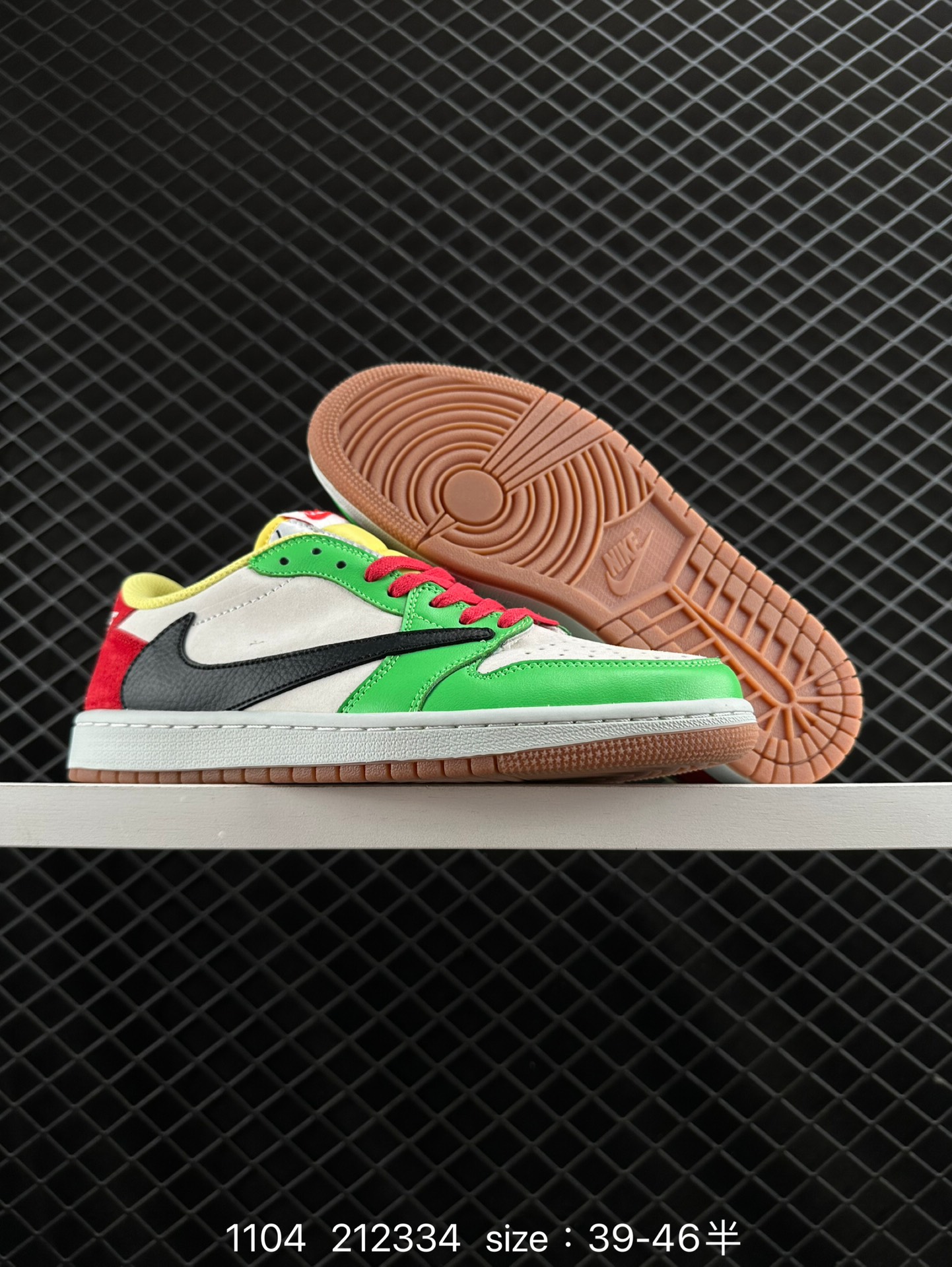 Travis Scott x Air Jordan 1 ” Reverse Mocha “